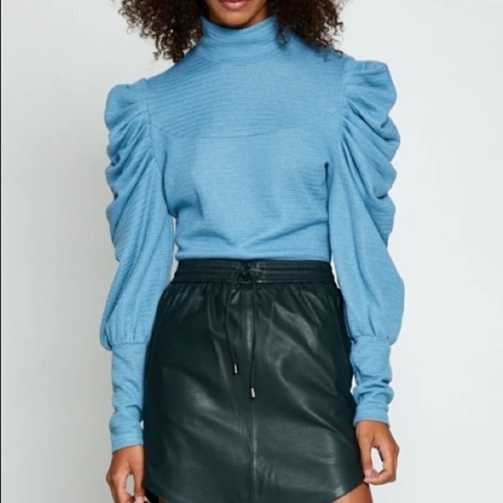 Nwt Walter Baker Peppa Top Light Blue. Small
